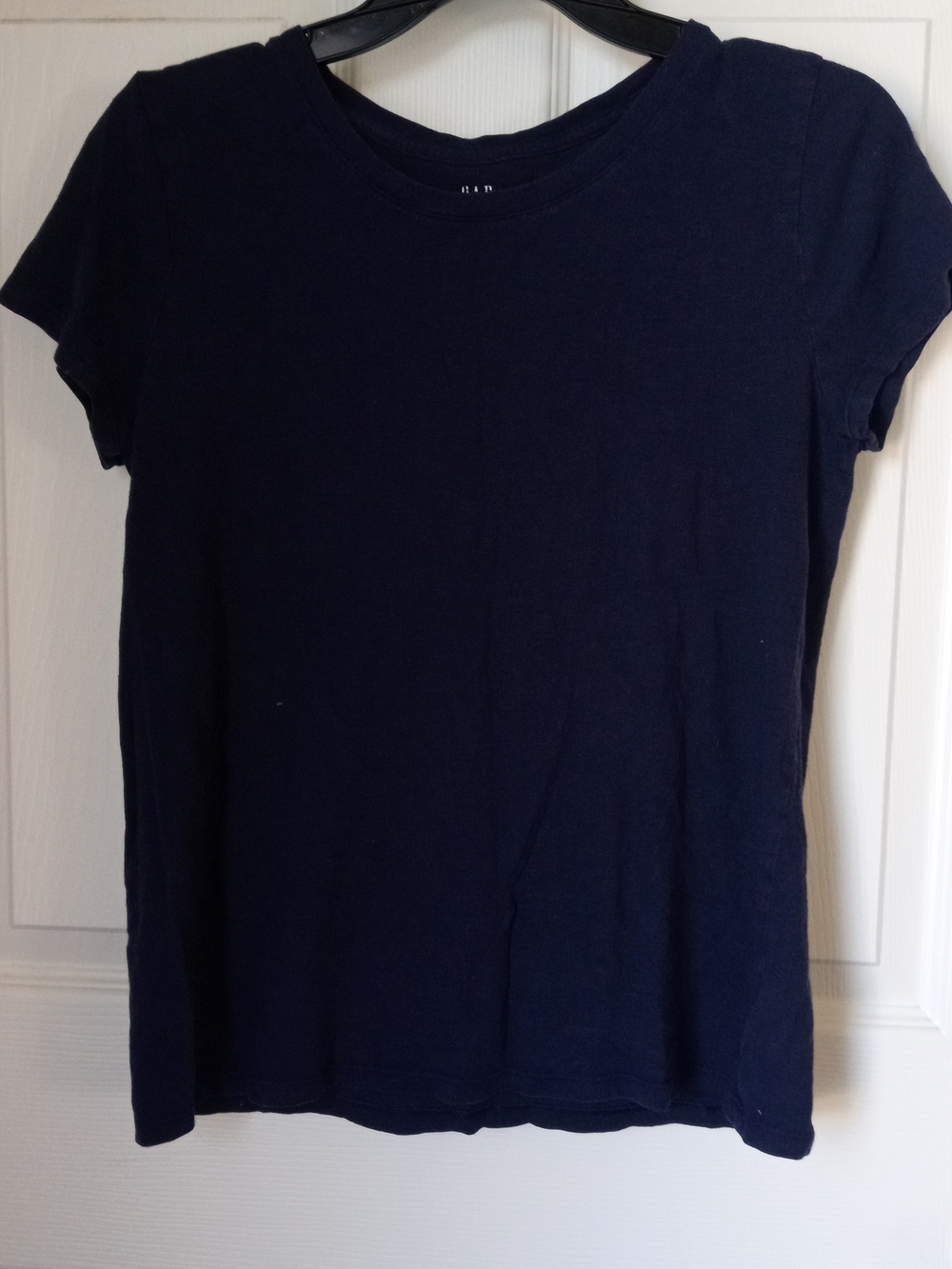 GAP Women's Navy Short Sleeve Crew Tee
